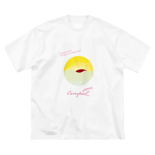 Spring has come! -Yellow!- Big T-Shirt