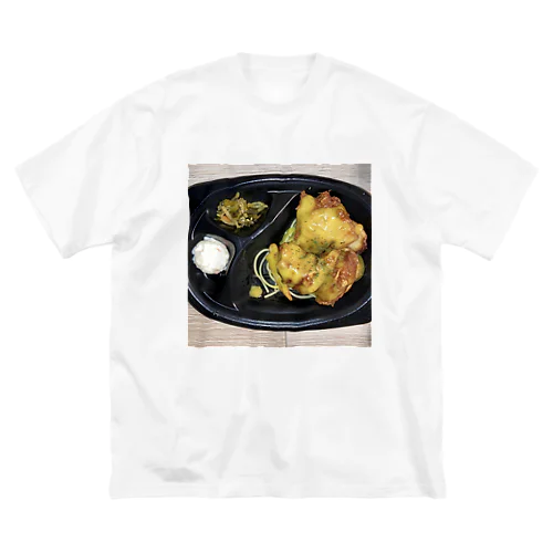 夜ご飯 ビッグシルエットTシャツ