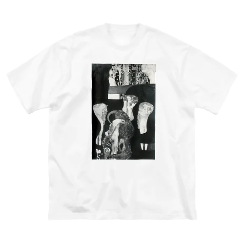 グスタフ・クリムト（Gustav Klimt） / 『法学』（1899年 - 1907年） ビッグシルエットTシャツ