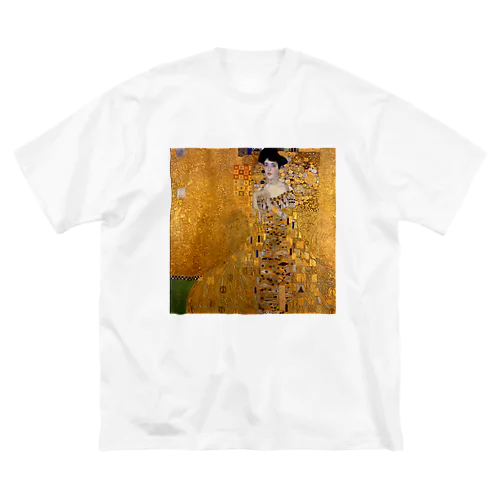 グスタフ・クリムト（Gustav Klimt） / 『アデーレ・ブロッホ＝バウアーの肖像 I』（1907年） ビッグシルエットTシャツ