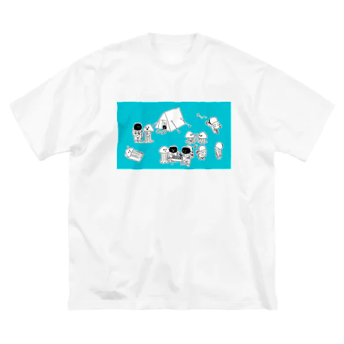 スペース交流 ビッグシルエットTシャツ