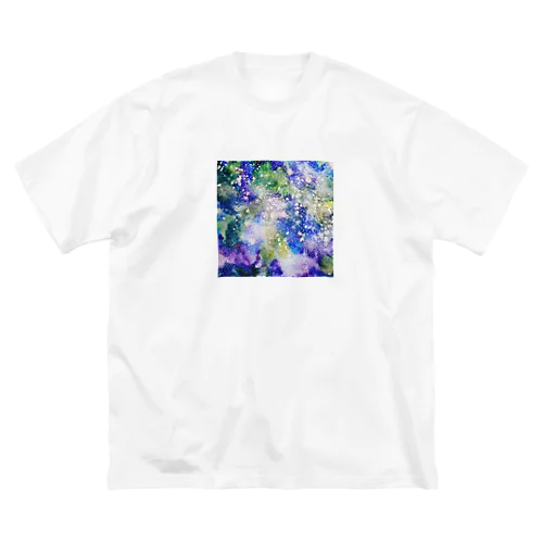 emotional galaxy ビッグシルエットTシャツ