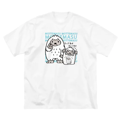  CT111 YETI is yeah*A*エコバッグもってます ビッグシルエットTシャツ