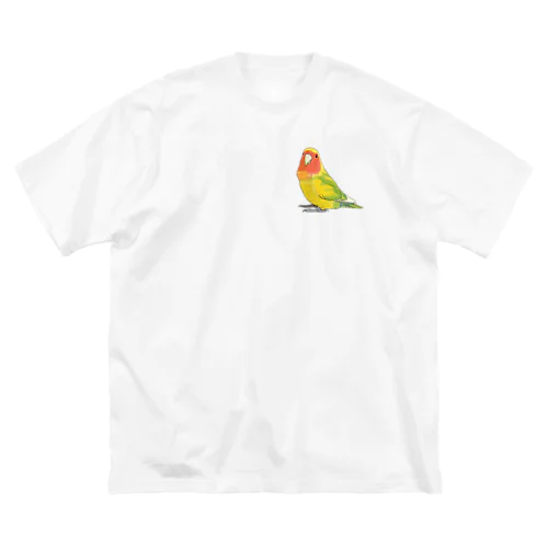 コザクラインコ ななちゃん ビッグシルエットTシャツ