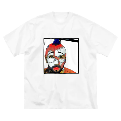 【ヒゲと斧】 Big T-Shirt