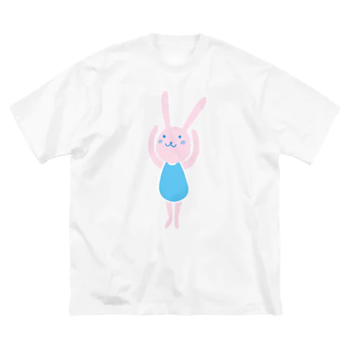 ぴょんぴょんウサコ ビッグシルエットTシャツ