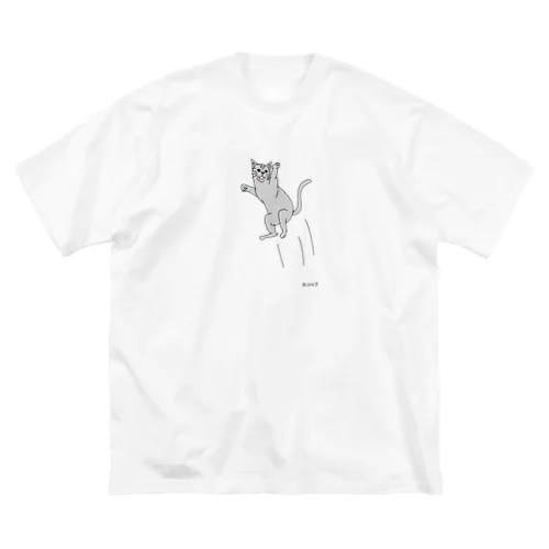 ハップのネコネコ ビッグシルエットTシャツ