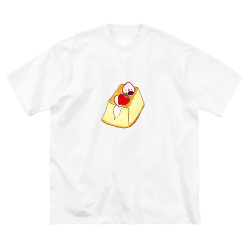 シフォンケーキサンド ビッグシルエットTシャツ