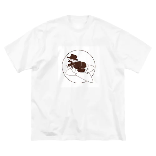 ふとっちょおじさんは空を飛ぶ Big T-Shirt