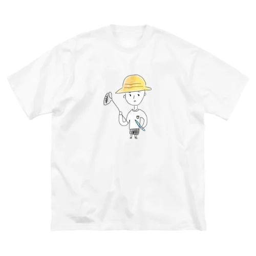 ぼくの春休みとチューペット ビッグシルエットTシャツ