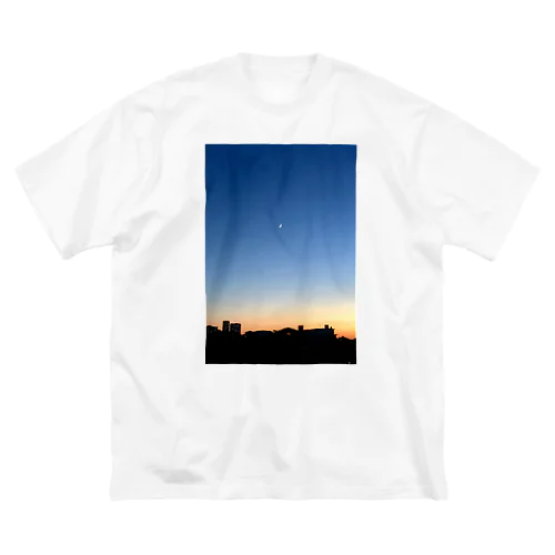 夕陽 ビッグシルエットTシャツ