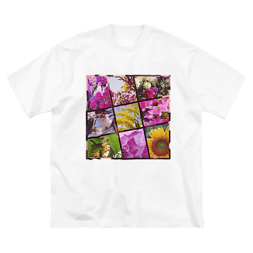 Flower ビッグシルエットTシャツ