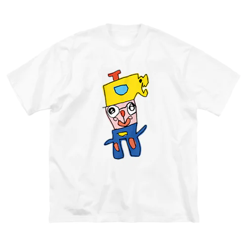 ロエル君4歳（color） ビッグシルエットTシャツ