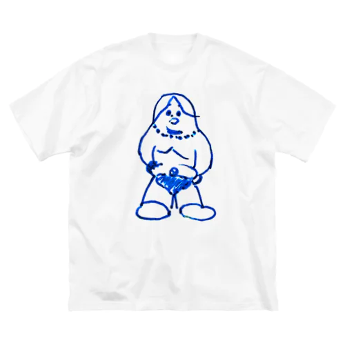 やる気のないプロレスラー ビッグシルエットTシャツ