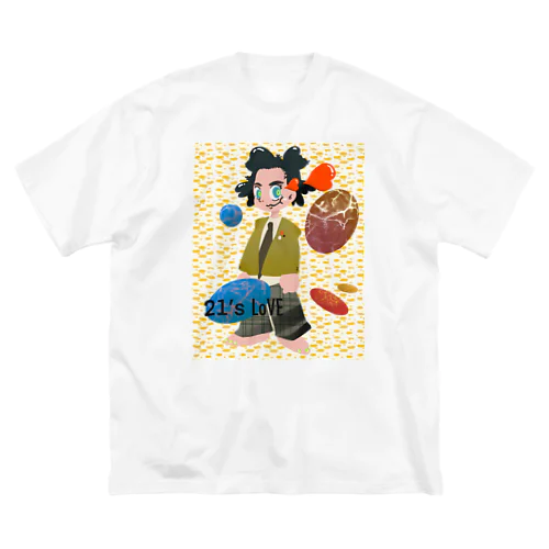 21’s love ビッグシルエットTシャツ