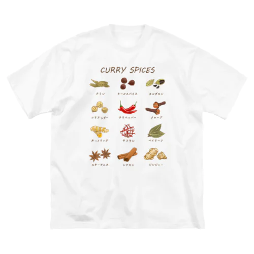 カレースパイス ビッグシルエットTシャツ