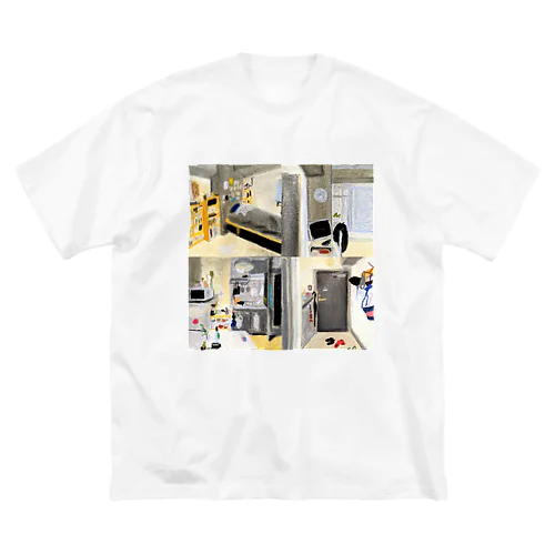 部屋 ビッグシルエットTシャツ