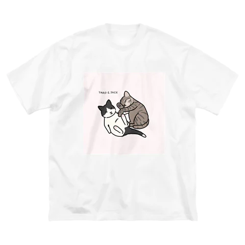 タロとジャック ビッグシルエットTシャツ