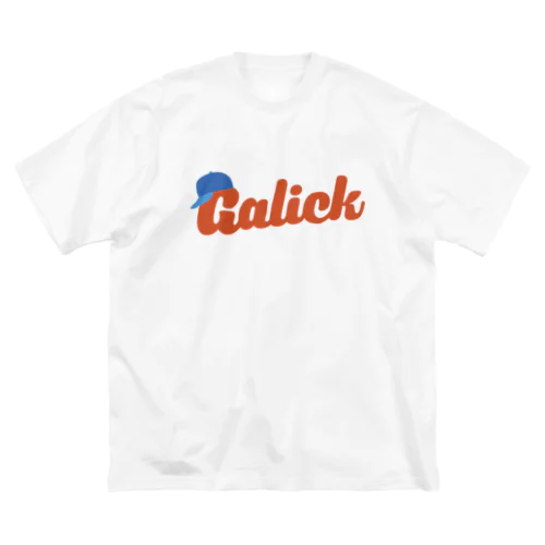 Galickロゴ（ノーマル） ビッグシルエットTシャツ