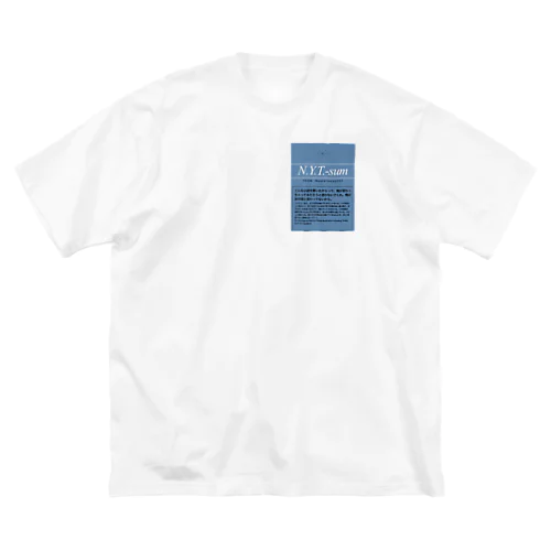 N.Y.T.-sum hi-liteオマージュ ビッグシルエットTシャツ