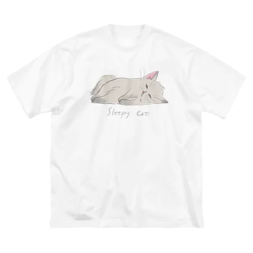 Sleepy Cat2 Big T-Shirt