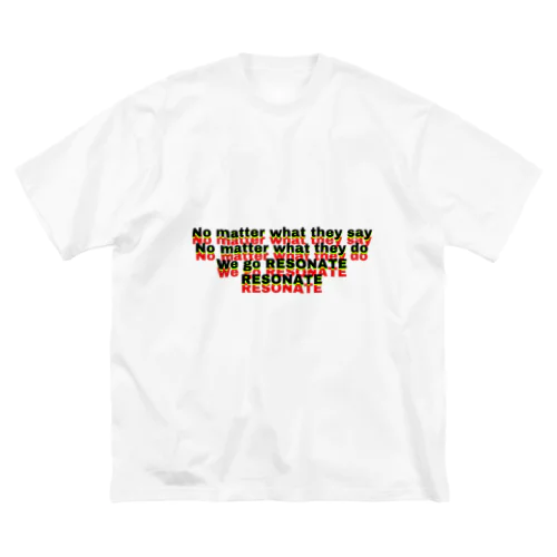 RESONANCE 루즈핏 티셔츠