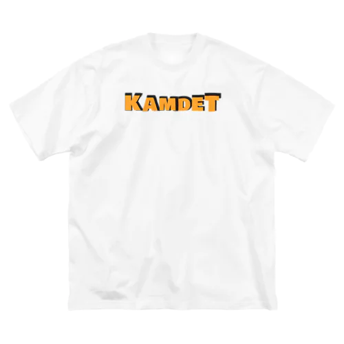 KAMDET ロゴ ビッグシルエットTシャツ