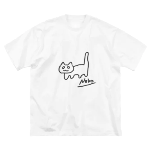 ねこ（Neko）その2 Big T-Shirt