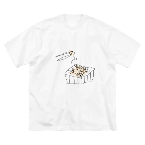 ㊤なっとう ビッグシルエットTシャツ