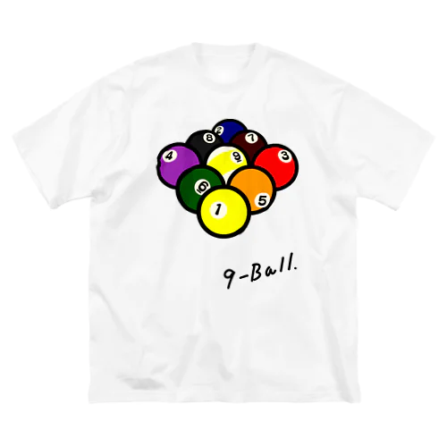 9-ball♪ ビッグシルエットTシャツ