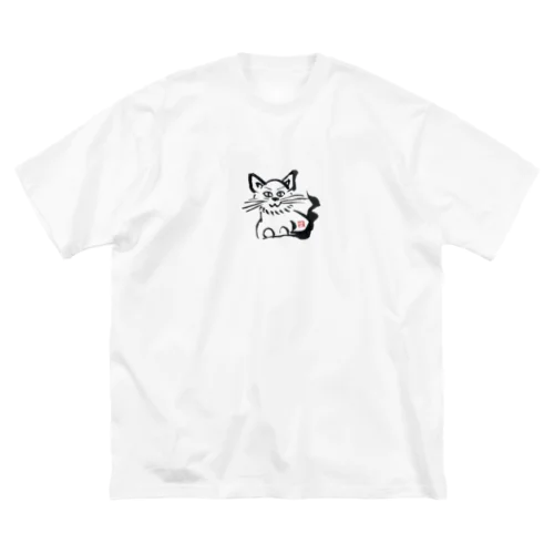 ハヤシの猫 ビッグシルエットTシャツ