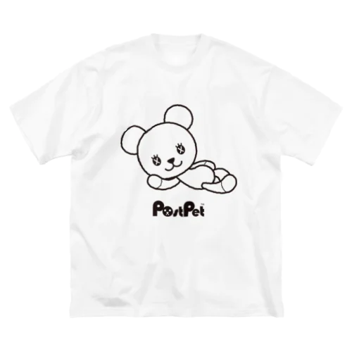 休前日のモモ ビッグシルエットTシャツ