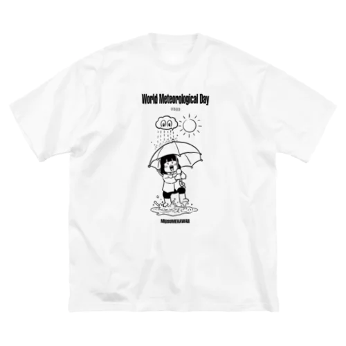 世界気象デー0323 ビッグシルエットTシャツ