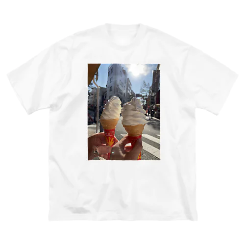 ツインそふとくりーむ Big T-Shirt