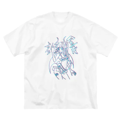 ふぁっきんデビルちゃん ビッグシルエットTシャツ