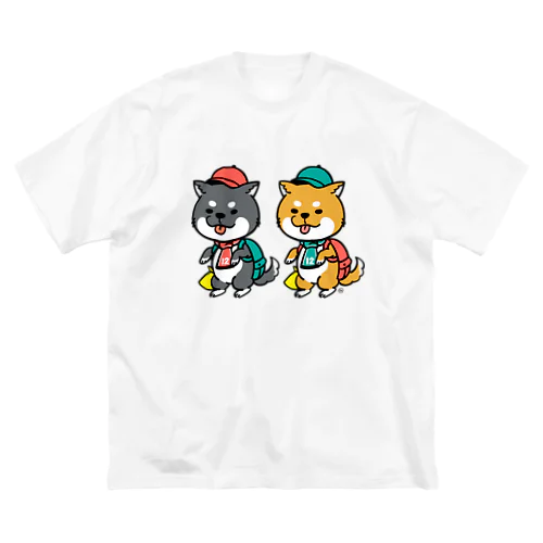 柴犬グッズ ビッグシルエットTシャツ