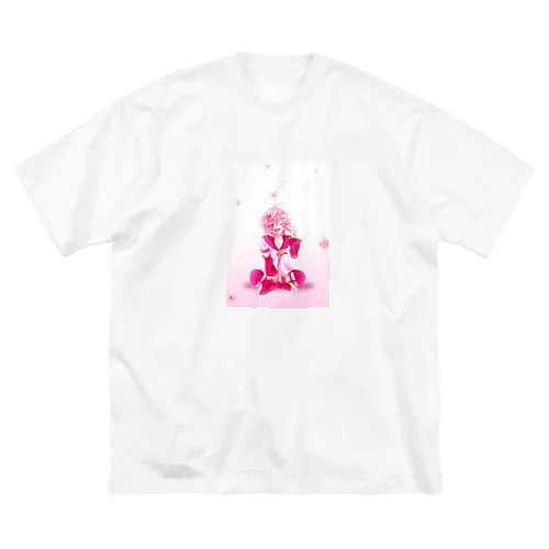 桜吹雪 ビッグシルエットTシャツ