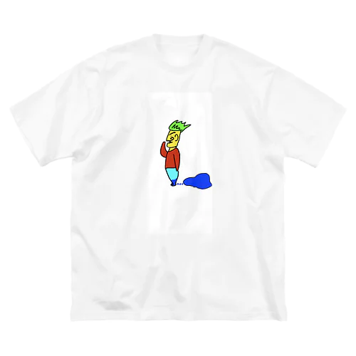 シュウトくん(水溜り) ビッグシルエットTシャツ