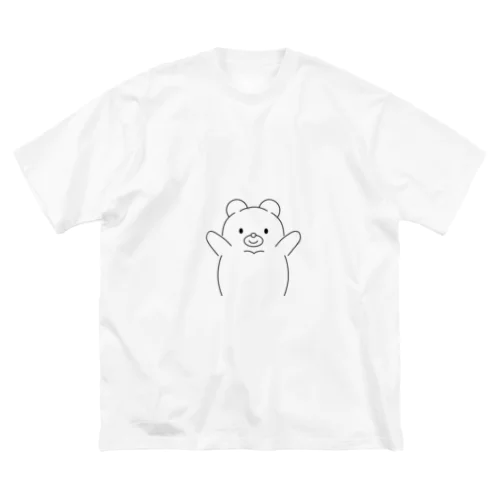 くま君 ビッグシルエットTシャツ