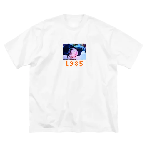 人の家の子どもグッズ ビッグシルエットTシャツ