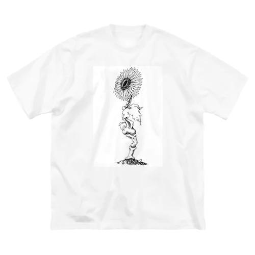 生存第一 ビッグシルエットTシャツ