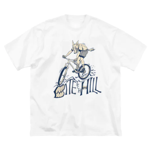 "BITE the HILL" ビッグシルエットTシャツ