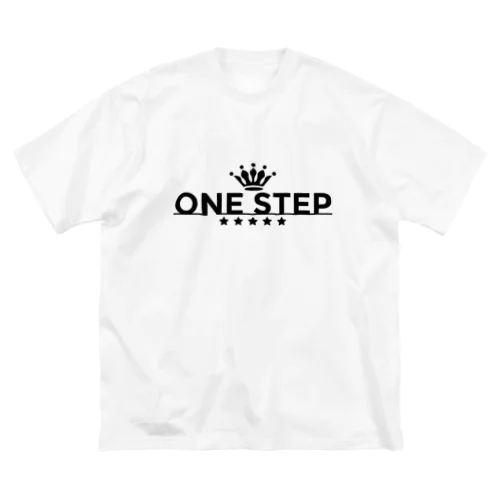 ONE STEP CROWN ビッグシルエットTシャツ