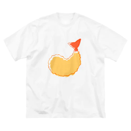 エビフライ ビッグシルエットTシャツ