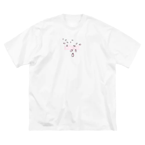 春舞い散る ビッグシルエットTシャツ