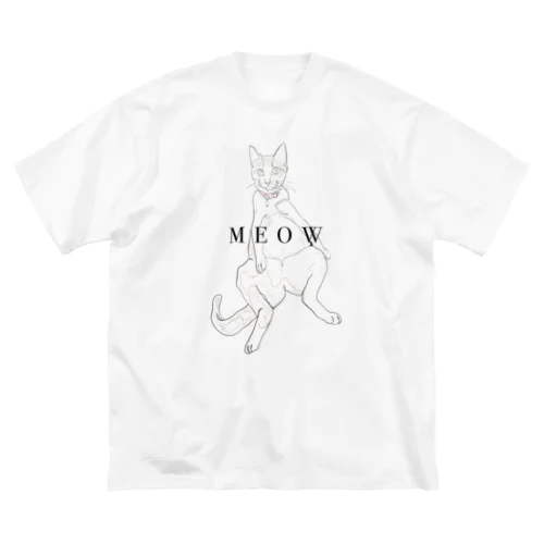 meow ビッグシルエットTシャツ