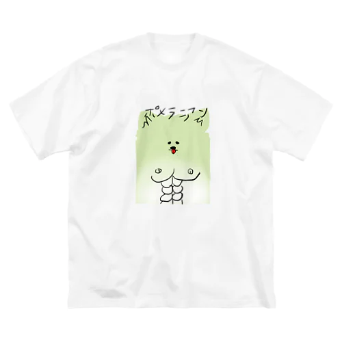 ポメラニアン ビッグシルエットTシャツ