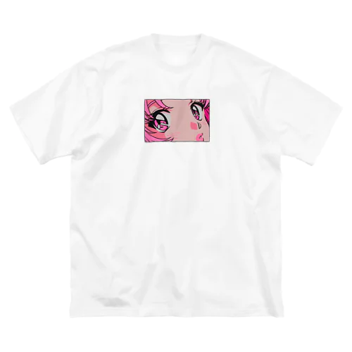 ピンク・まなざし Big T-Shirt