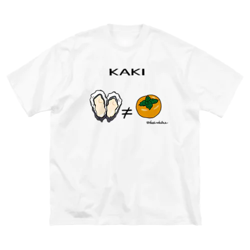 KAKI ビッグシルエットTシャツ