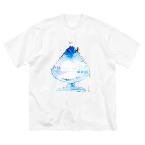 かき氷登山Tシャツ Big T-Shirt